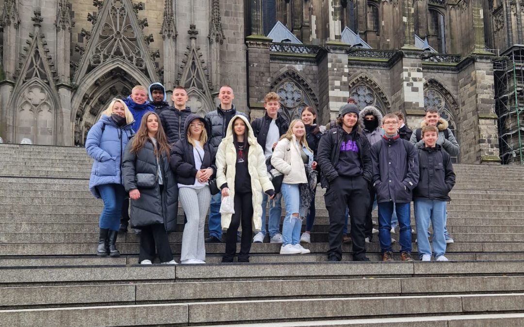 Die Klasse 10c besucht den WDR in Köln