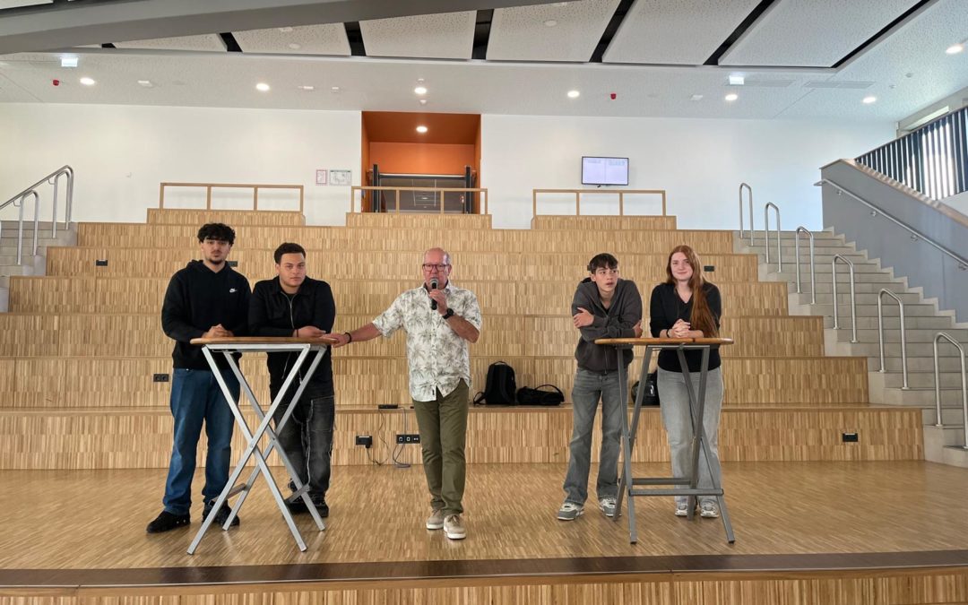 Sajad aus der 9a ist der neue Schülersprecher