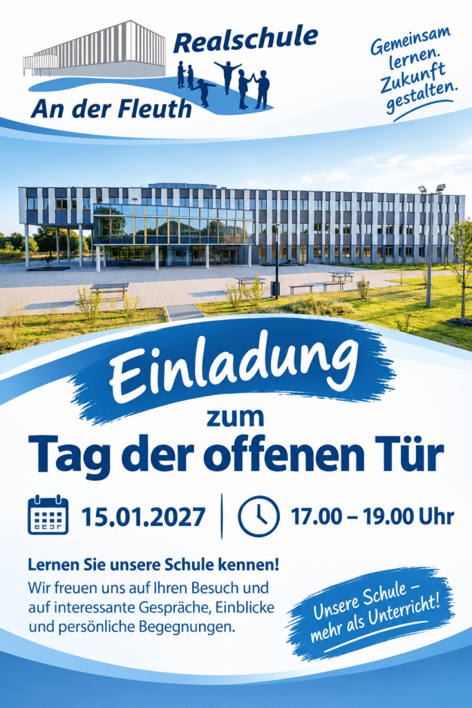 Einladung zum Tag der offenen Tür